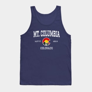 Mt Columbia Colorado 14ers Vintage Athletic Mountains Tank Top